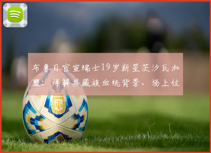 布鲁日官宣瑞士19岁新星茨沙瓦加盟：详解其藏族血统背景、场上位置与技术特点