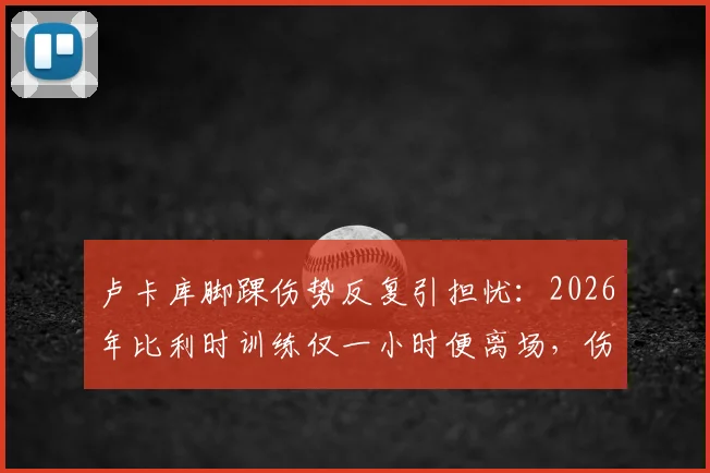卢卡库脚踝伤势反复引担忧：2026年比利时训练仅一小时便离场，伤病历史盘点及对球队影响分析